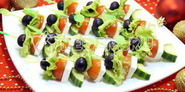 канапе греческое