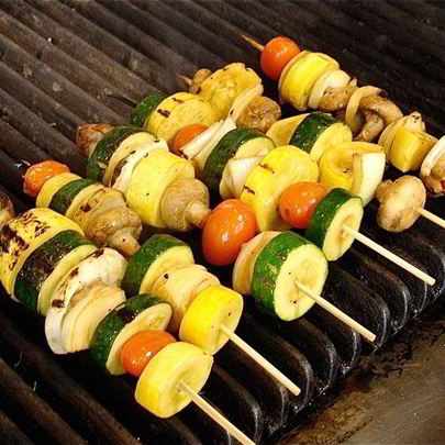 Канапе из овощей гриль