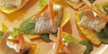 канапе из скумбрии