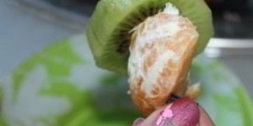 канапе к шампанскому из фруктов