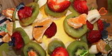 канапе к шампанскому из фруктов