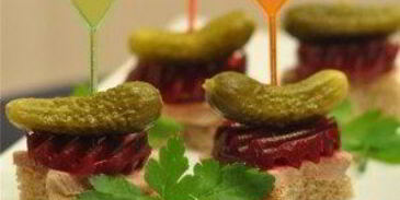 канапе на день рождения