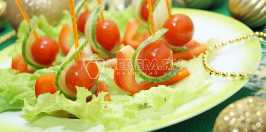 Рецепт канапе на праздничный стол кораблики