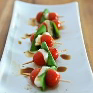 Рецепт Канапе на шпажках