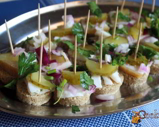 Канапе Под водочку