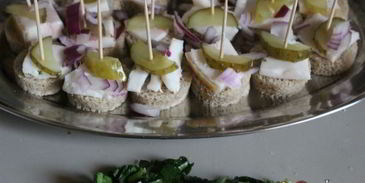 канапе под водочку