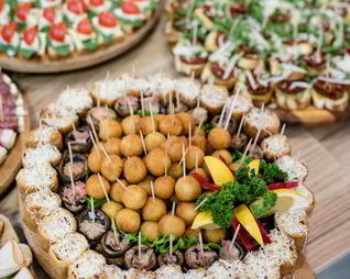 Канапе с селедкой