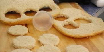 канапе с сыром дор блю