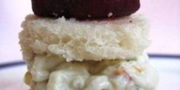 канапе с сыром дор блю