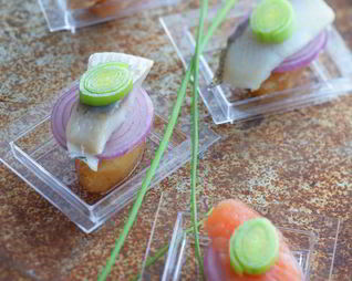 Картофельное канапе