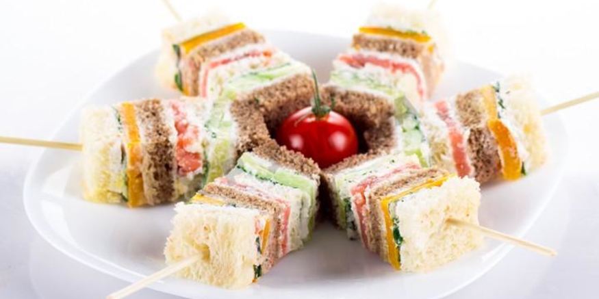 Рецепт многослойных канапе