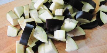 капуста с баклажанами