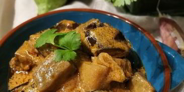 карри из баклажан