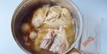 домашний холодец из говядины и курицы