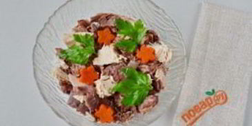 домашний холодец из говядины и курицы