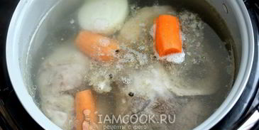 индюшино-говяжий холодец в мультиварке