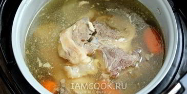 индюшино-говяжий холодец в мультиварке