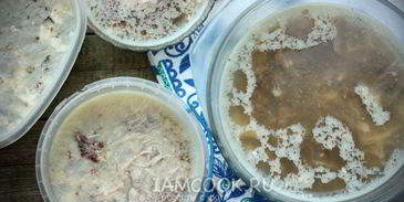 индюшино-говяжий холодец в мультиварке