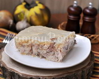 Холодец из петуха