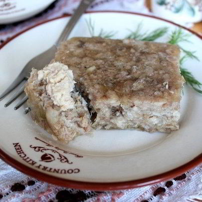 Холодец из рульки