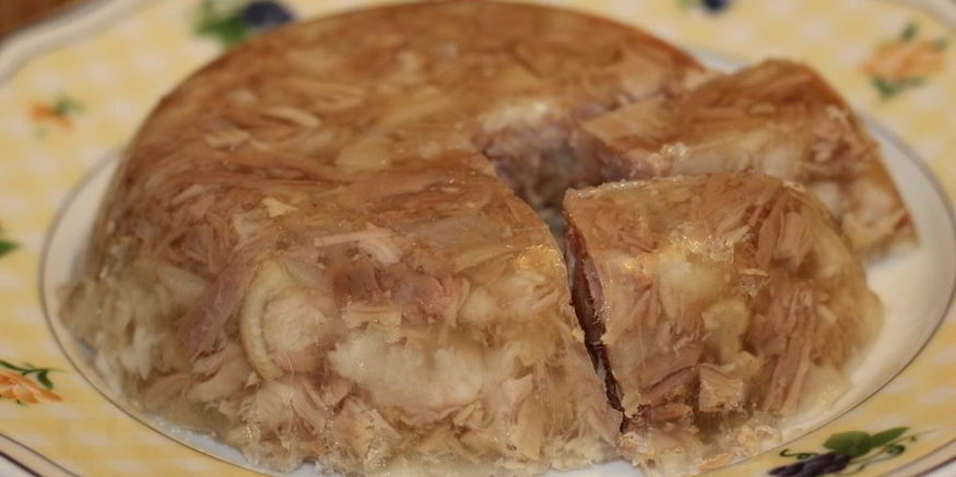 Рецепт холодца из свинины