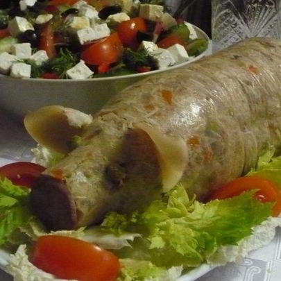 Холодец в бутылке