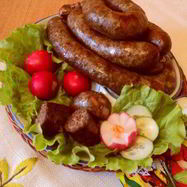 Рецепт Колбасы домашней Пикантной