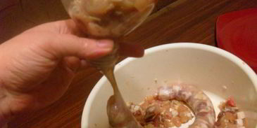 курино-свиная домашняя колбаса