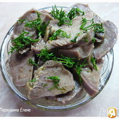 Маринованный язык