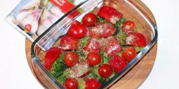 маринованные куриные крылышки c овощами