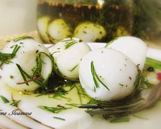 Маринованные яйца