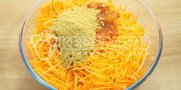 морковь по-корейски на зиму