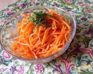 Морковка по-корейски