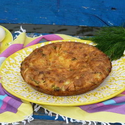 Чучу — азербайджанский омлет с зеленью