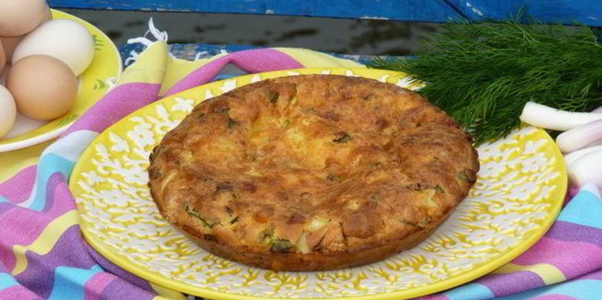 Рецепт чучу — азербайджанского омлета с зеленью