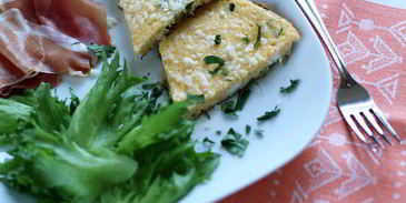 фриттата с кабачками