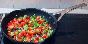 фриттата с овощами и сыром