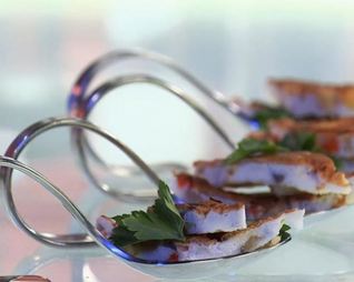 Фриттата с перцем и грибами