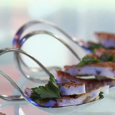 Фриттата с перцем и грибами