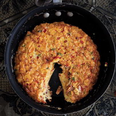 Картофельная фриттата в испанском стиле