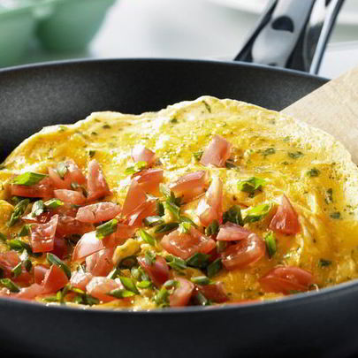 Классический омлет на сковороде