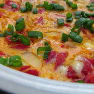 Рецепт Омлета с брынзой и помидорами