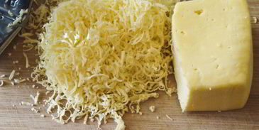 омлет с горошком