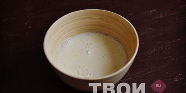 омлет с грибами