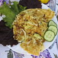 Рецепт Омлета с капустой