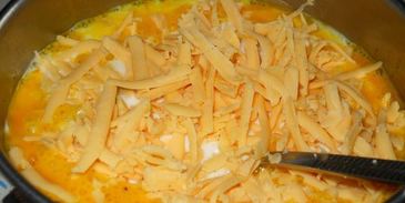 омлет с одуванчиками