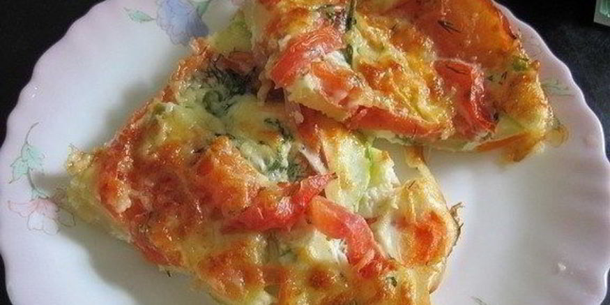 Рецепт омлета с овощами эдем