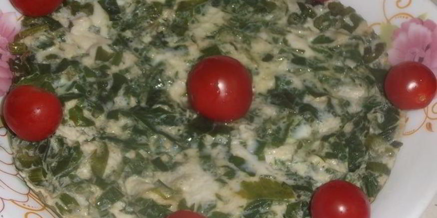 Рецепт омлета с сельдереем