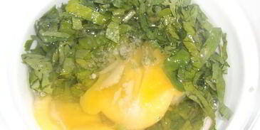 омлет с сельдереем