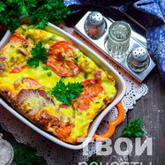 Рецепт Омлета с творогом